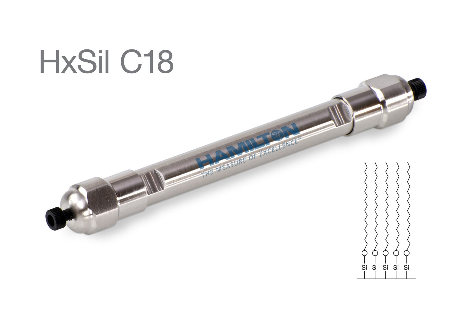 Hamilton HxSil C18 HPLC column