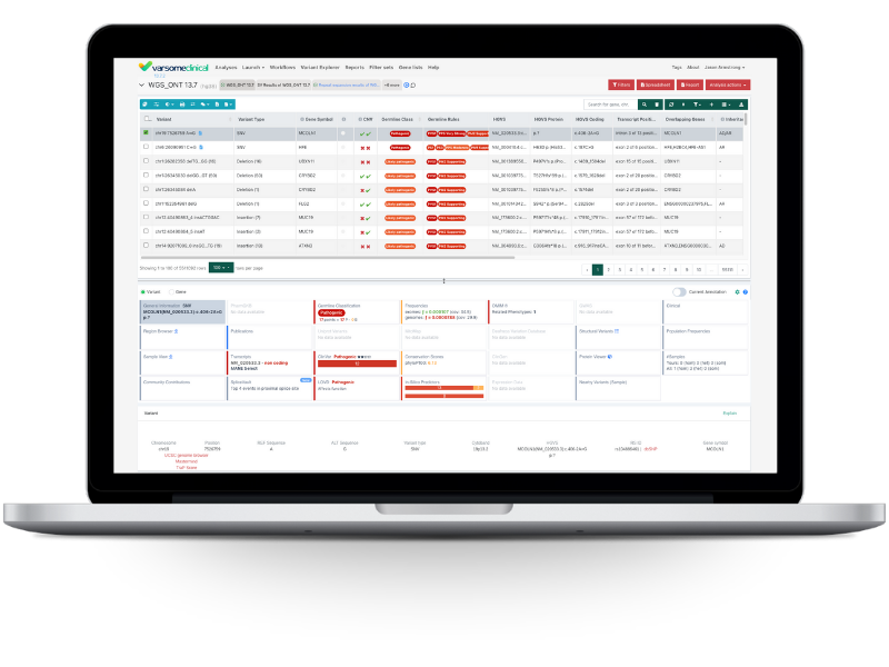 NGS variant analysis software