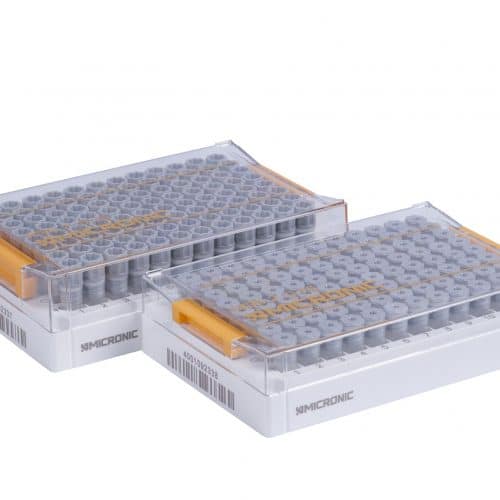 Tube storage racks in 96-well format - Sample Storage Racks - Micronic
