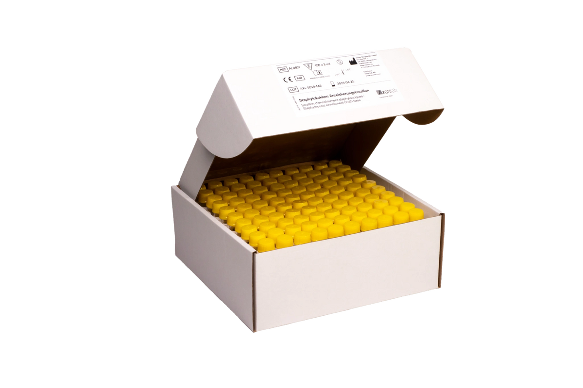 Staphylococci / MRSA Enrichment Broth, 100 x 3 ml (AL0601)