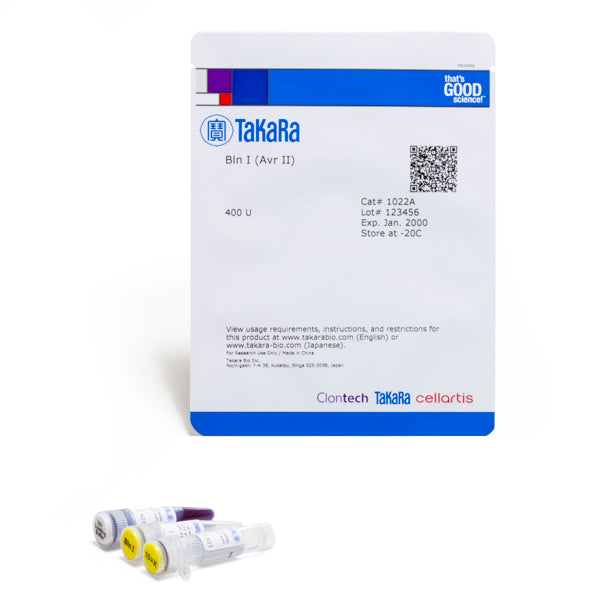 Bln I (Avr II) 1022A - Cloning - Takara Bio