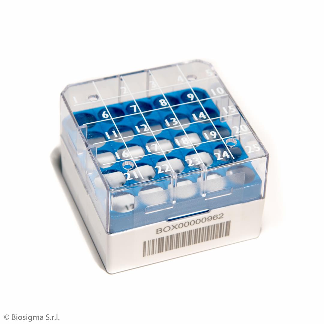 CryoGen® 1D Barcoded Polycarbonate Cryoboxes (BSM58025B1D/V)