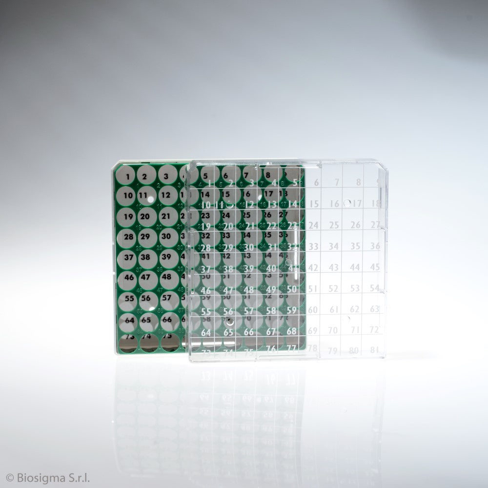 CryoGen® 1D Barcoded Polycarbonate Cryoboxes (BSM58025B1D/V)