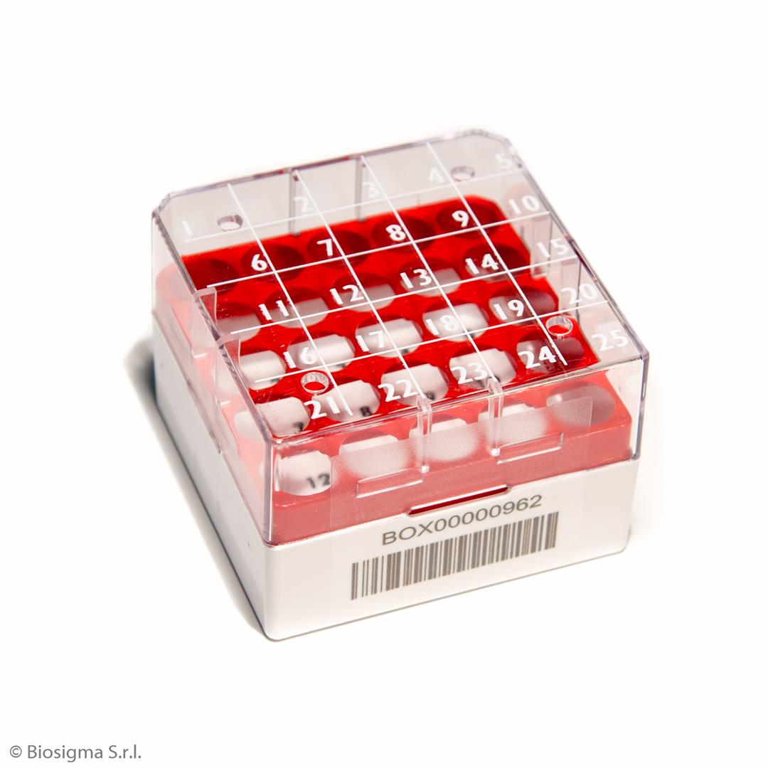 CryoGen® 1D Barcoded Polycarbonate Cryoboxes (BSM58025B1D/V)