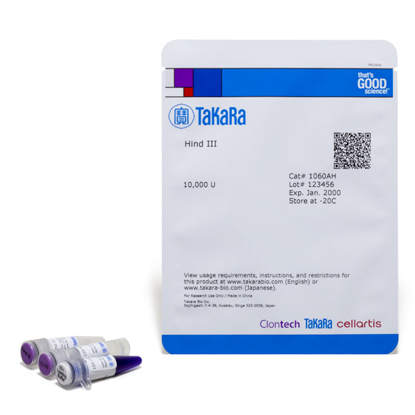 Hind III (High Concentration) 1060AH - Cloning - Takara Bio