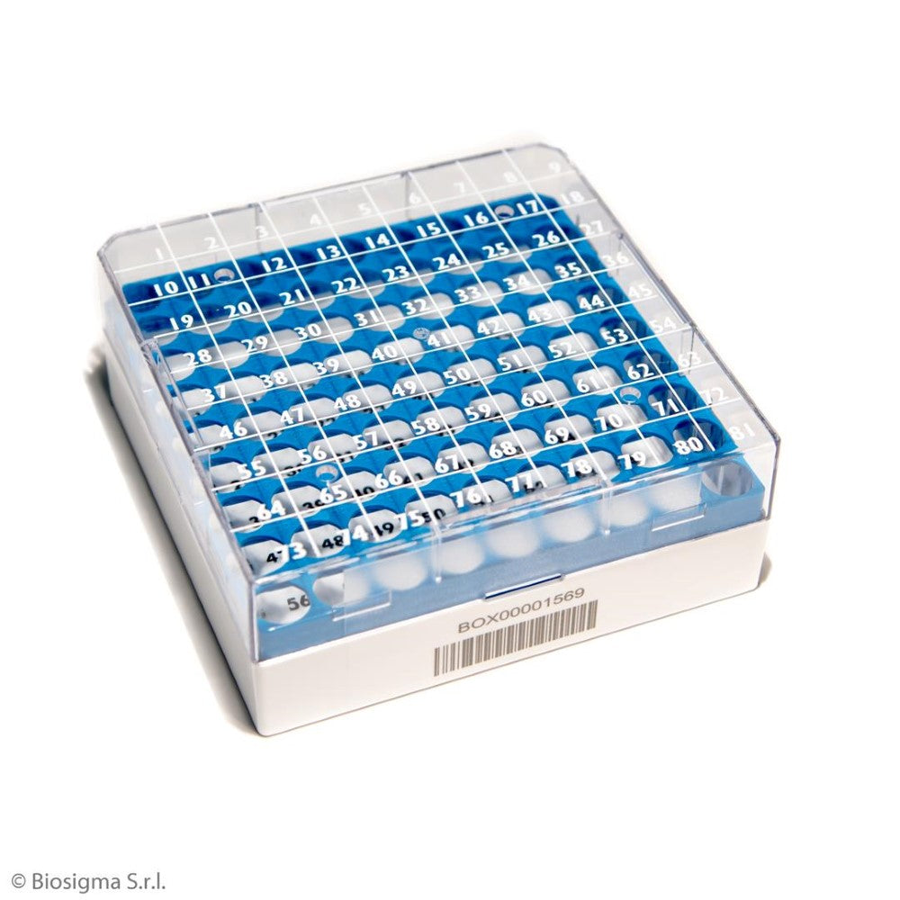 CryoGen® 1D Barcoded Polycarbonate Cryoboxes (BSM58025B1D/V)