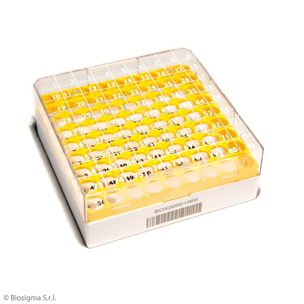 CryoGen® 1D Barcoded Polycarbonate Cryoboxes (BSM58025B1D/V)
