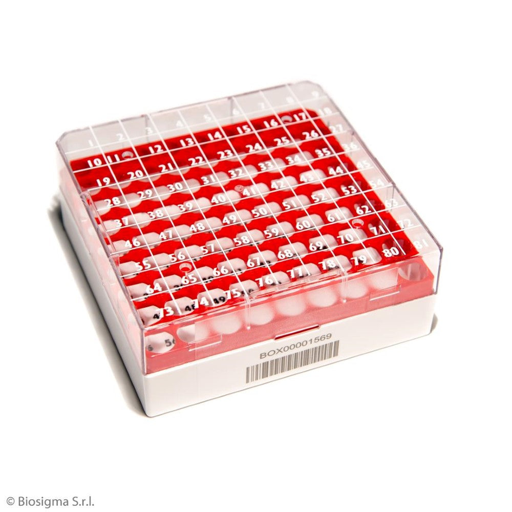 CryoGen® 1D Barcoded Polycarbonate Cryoboxes (BSM58025B1D/V)