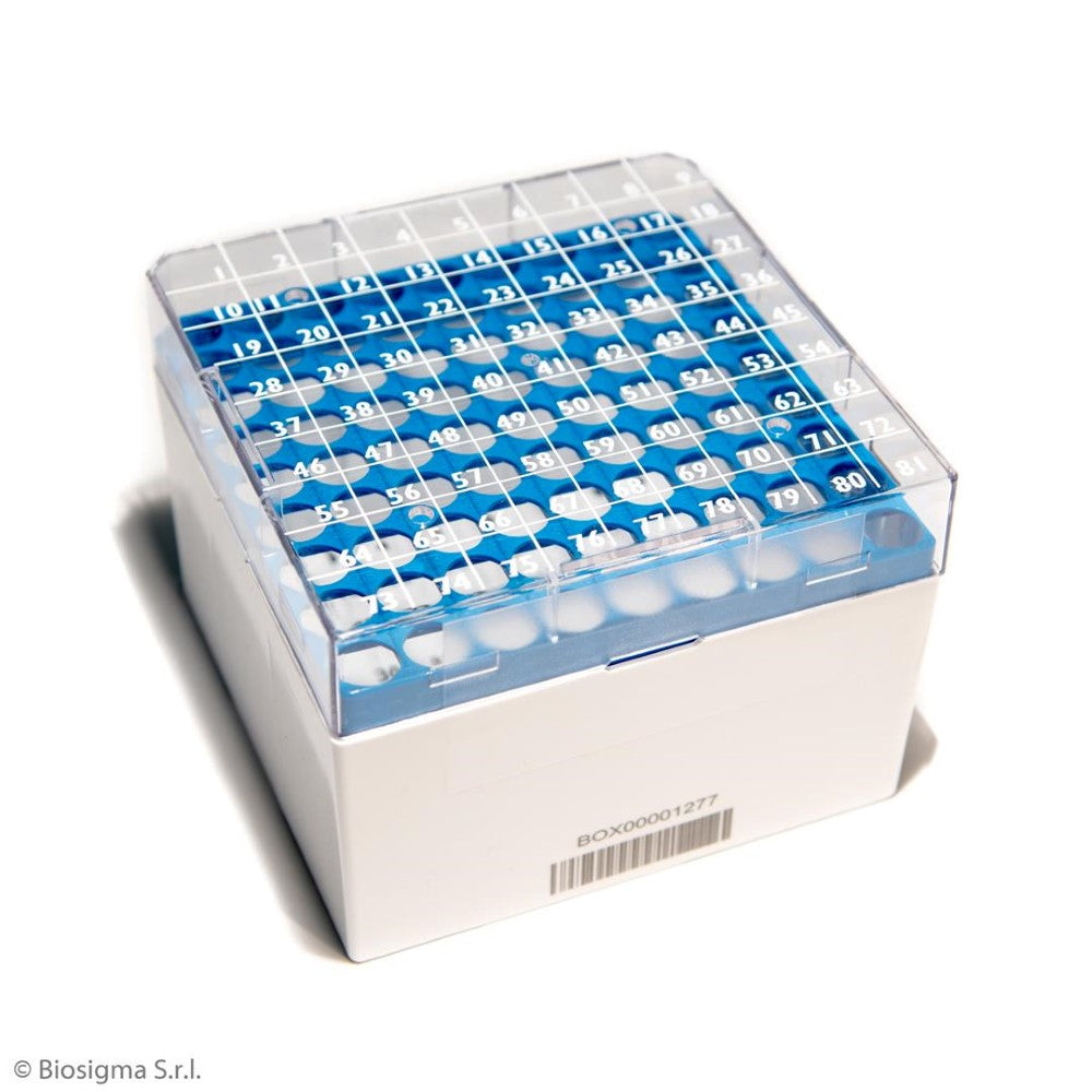 CryoGen® 1D Barcoded Polycarbonate Cryoboxes (BSM58025B1D/V)