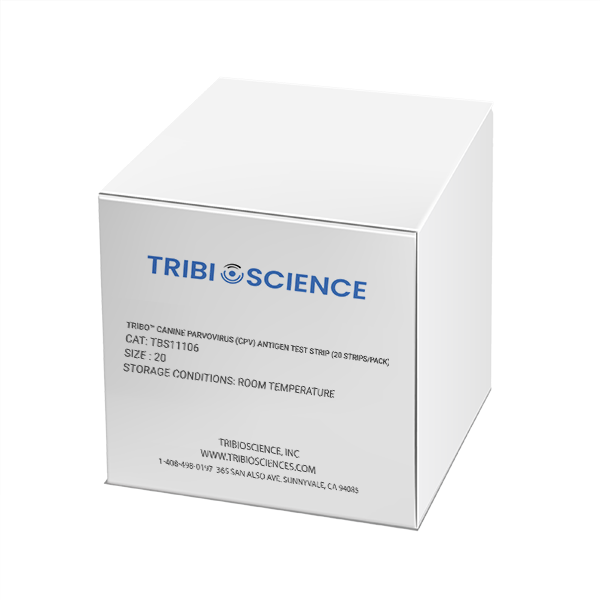 Tribo™ Canine Parvovirus (CPV) Antigen Test Strip (20 Strips/Pack) TBS11106 - Food Safety - TriBioScience