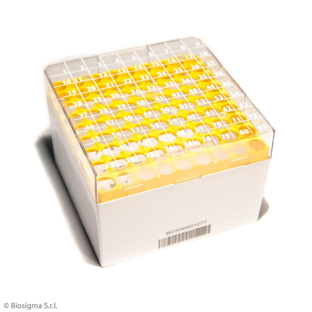 CryoGen® 1D Barcoded Polycarbonate Cryoboxes (BSM58025B1D/V)