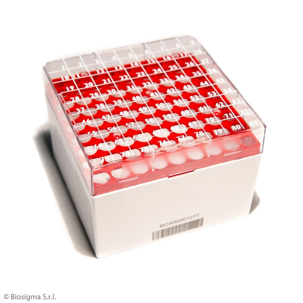 CryoGen® 1D Barcoded Polycarbonate Cryoboxes (BSM58025B1D/V)