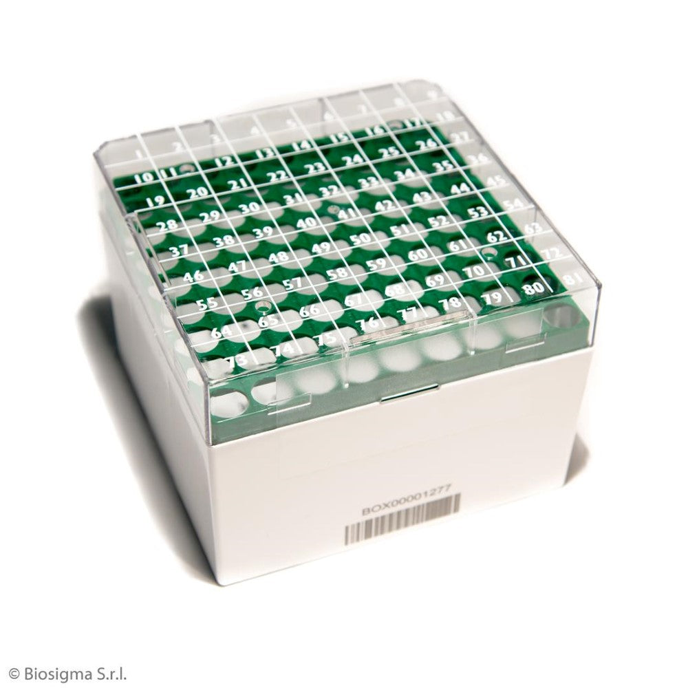 CryoGen® 1D Barcoded Polycarbonate Cryoboxes (BSM58025B1D/V)