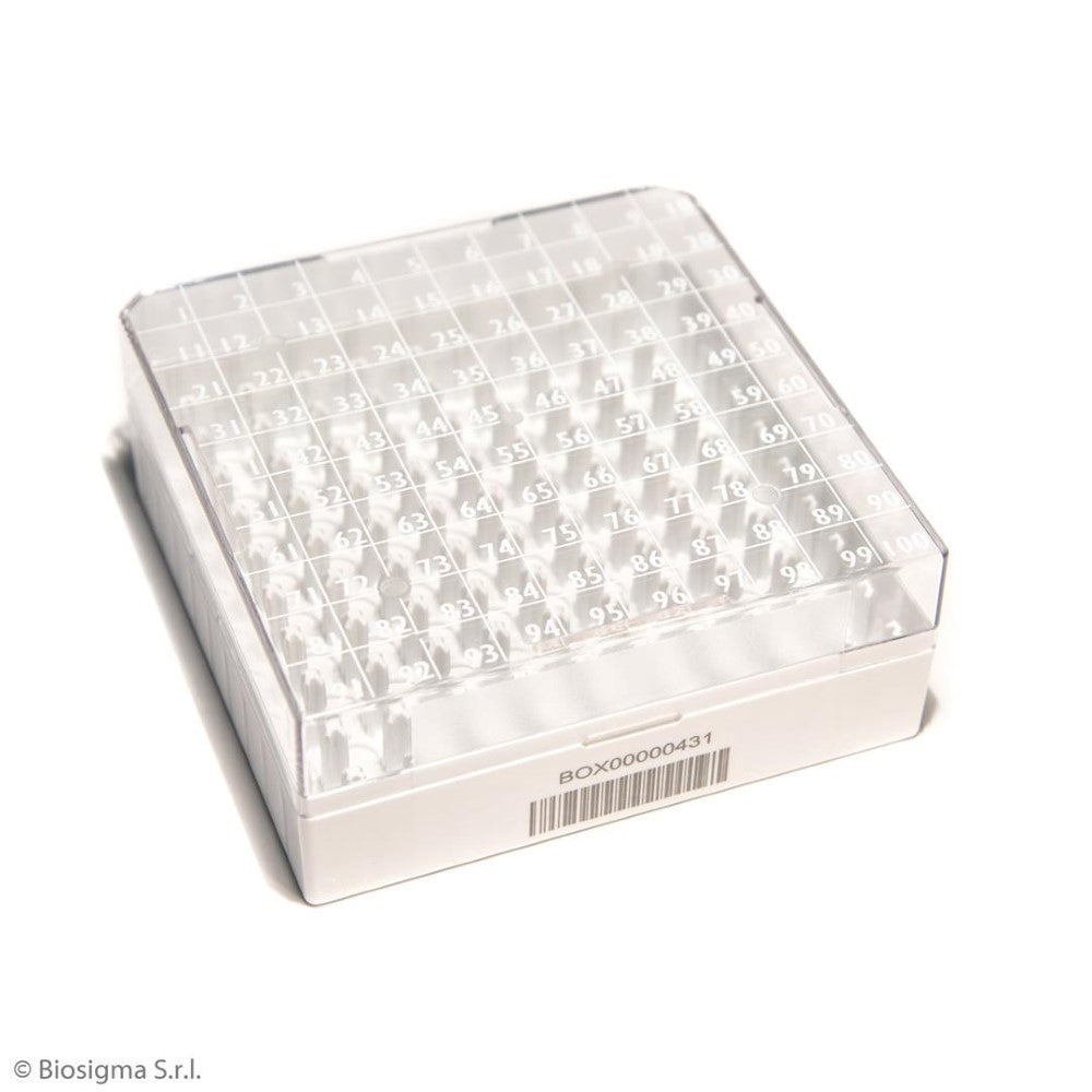 CryoGen® 1D Barcoded Polycarbonate Cryoboxes (BSM58025B1D/V)