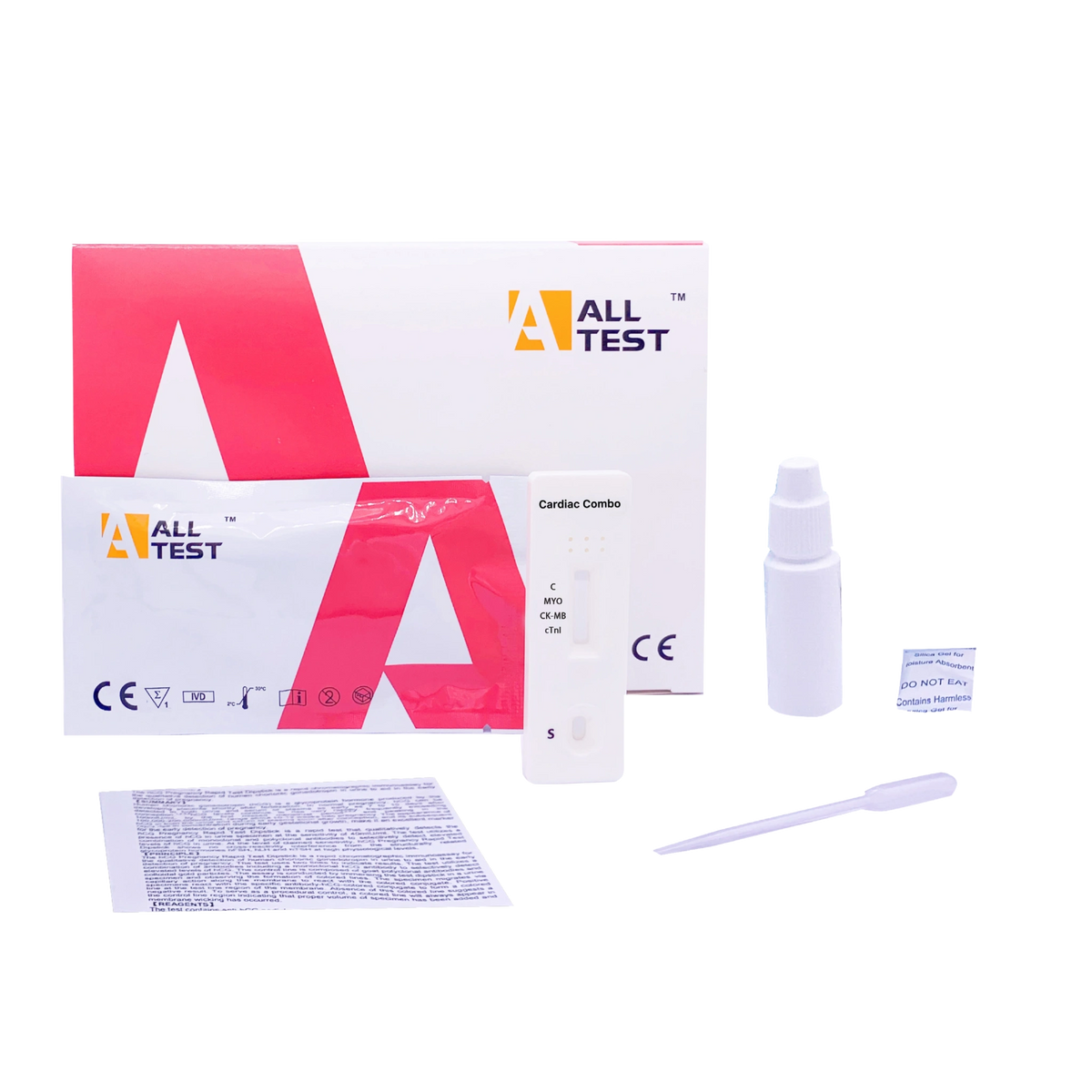 Myoglobin / CK-MB / Troponin I Combo Rapid Test, 10 Tests (CMA-435)