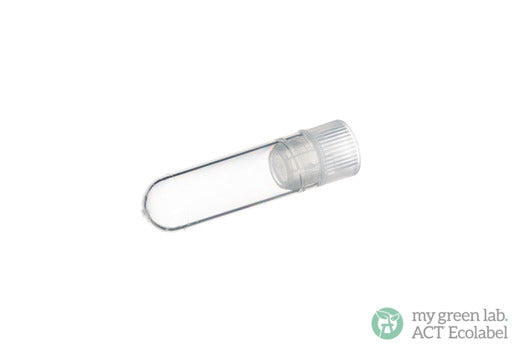 CRYO.S, 2 ML, PP, ROUND BOTTOM, INTERNAL THREAD, NATURAL, STERILE - Natural Screw Cap / No / No - Greiner Bio-One (121261)