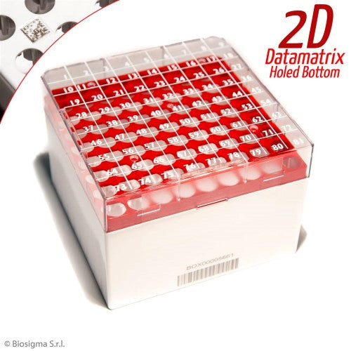 CryoGen® 2D Barcoded Polycarbonate Cryoboxes (BSM580612D/V)