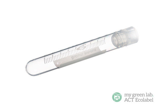 CRYO.S, 5 ML, PP, ROUND BOTTOM, INTERNAL THREAD, NATURAL, STERILE - Natural Screw Cap / Yes - Greiner Bio-One (124263)