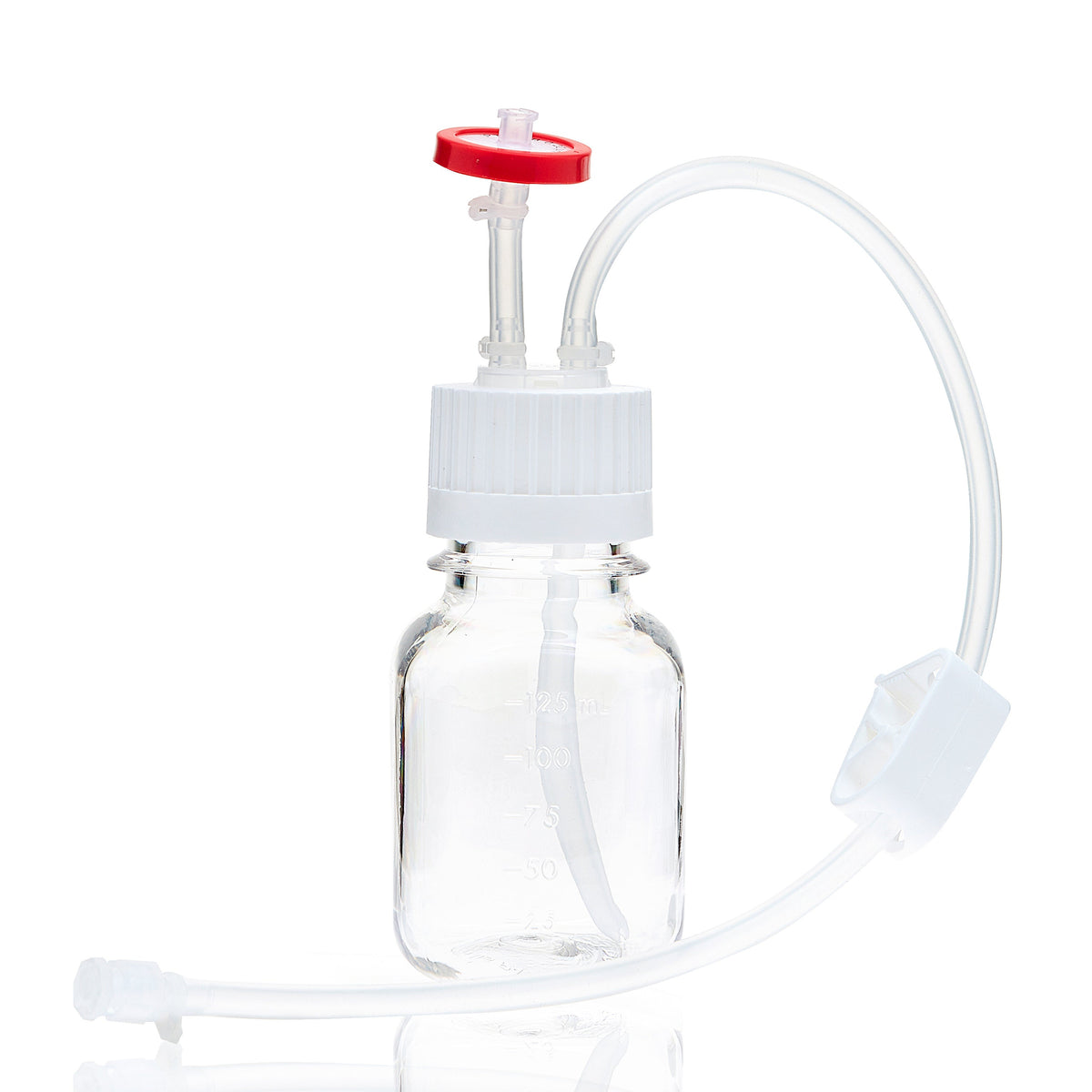 EZBio® MTO 125mL Bottle Assembly, 38-430 VersaCap®, 10/cs (438-0303-FLS) — Foxx Life Sciences