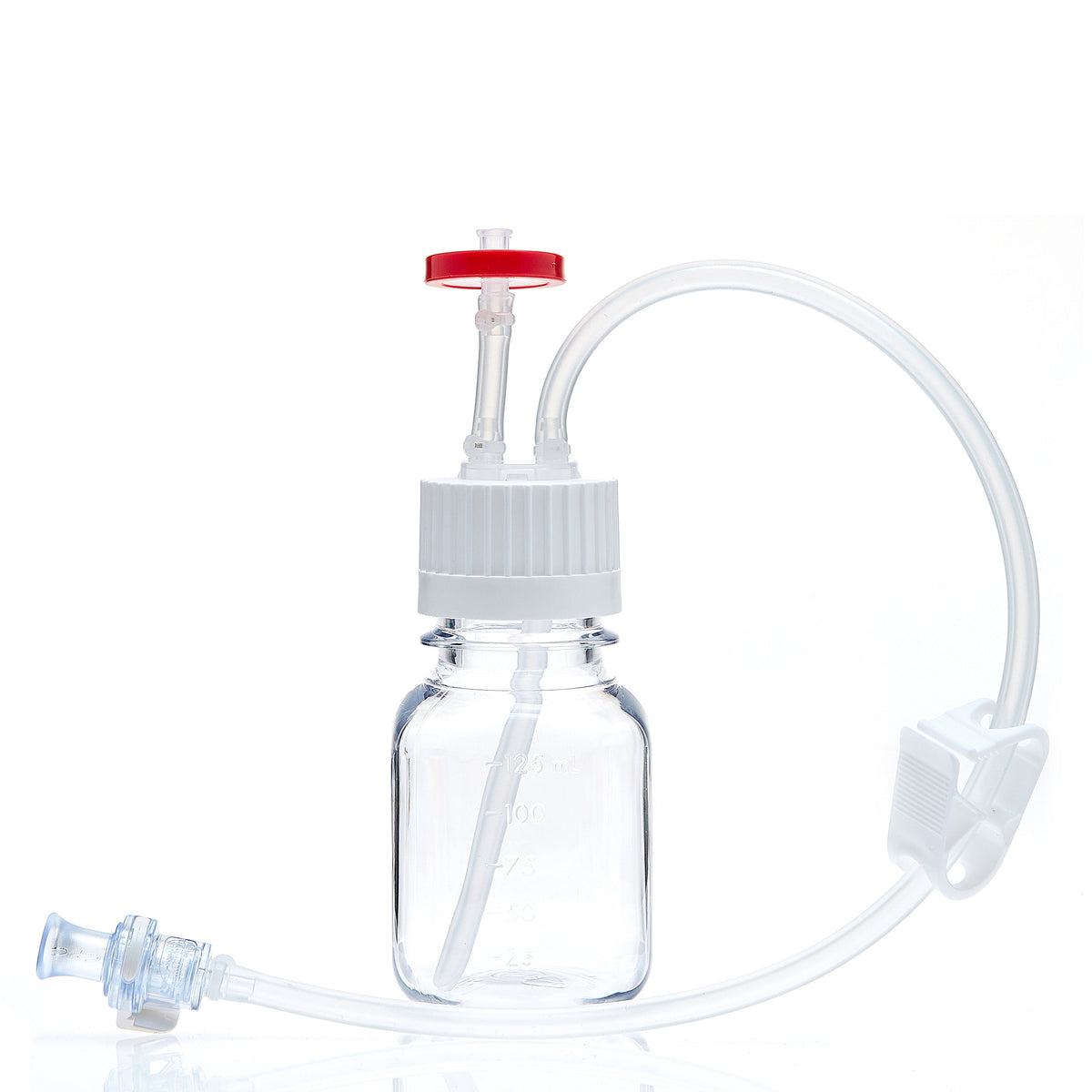 EZBio® MTO 125mL Bottle Assembly, 38-430 VersaCap®, 10/cs (438-0303-FLS) — Foxx Life Sciences