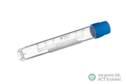 CRYO.S, 4 ML, PP, ROUND BOTTOM, EXTERNAL THREAD, STARFOOT, NATURAl, STERILE - Blue Screw Cap / Yes - Greiner Bio-One (127279)