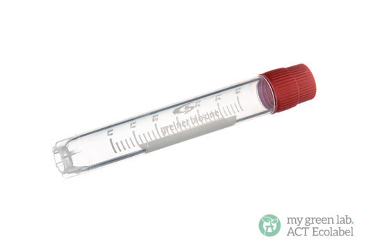 CRYO.S, 4 ML, PP, ROUND BOTTOM, EXTERNAL THREAD, STARFOOT, NATURAl, STERILE - Red Screw Cap / Yes - Greiner Bio-One (127280)