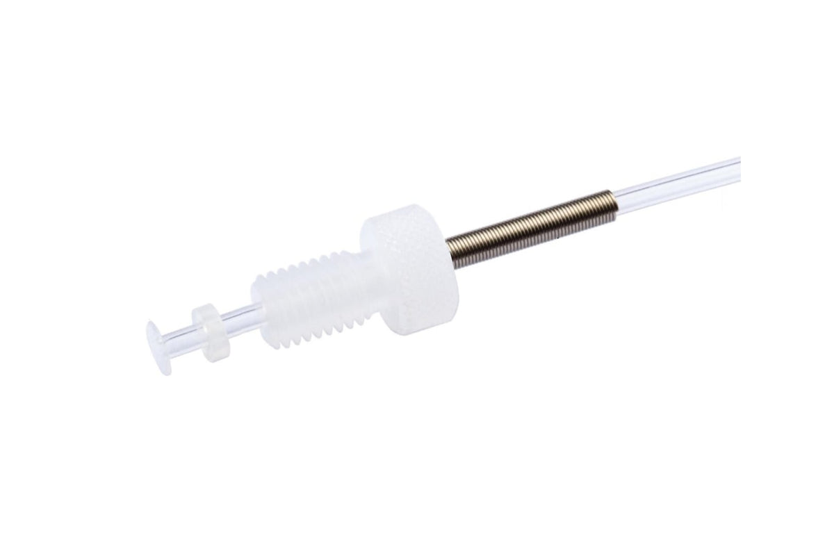 M6 PTFE Tubing Assembly, 18 Gauge, 1 Fitting(s) with Strain Relief 240010 - Valves Fittings & Tubing - Hamilton Company