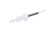 M6 PTFE Tubing Assembly, 18 Gauge, 1 Fitting(s) with Strain Relief 240010 - Valves Fittings & Tubing - Hamilton Company