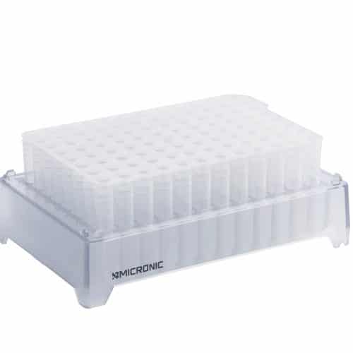 1.40ml STANDARD Push Cap Tubes U-bottom - Sample Storage Tubes - Micronic