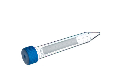 TUBE, PS, CLEAR - Polystyrene Tubes - 15 ml / Sterile / Conical Bottom, Blue Screw Cap, 50 pcs./box - Greiner Bio-One (188161)