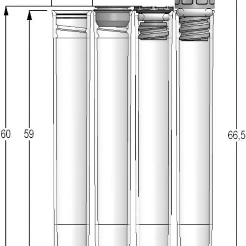 2.00ml Screw Cap Tubes with Internal Thread U-bottom - Sample Storage Tubes - Micronic