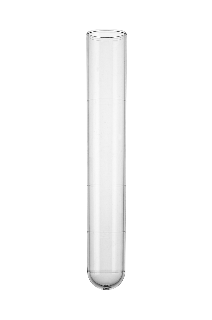 Graduated Test Tubes, Polystyrene, Rimless, 10 ml (21075)