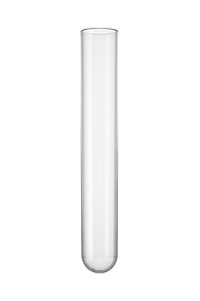 Graduated Test Tubes with Higher Thickness, Polystyrene, Rimless, 10 ml (21085)