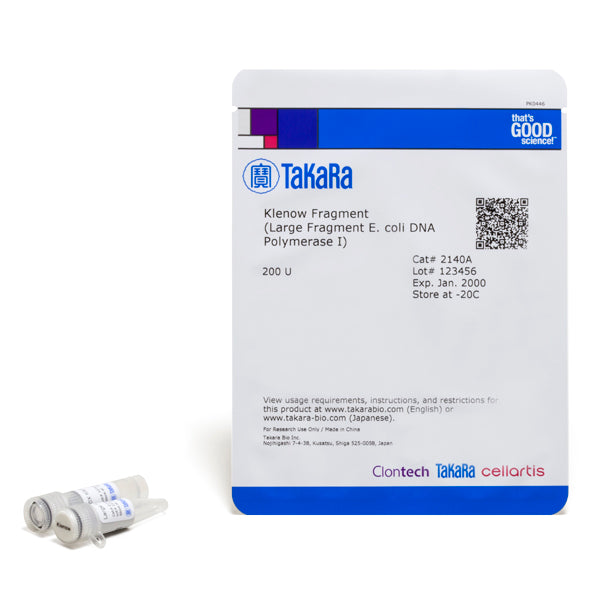 Klenow Fragment (Large Fragment E. coli DNA Polymerase I) 2140A - Cloning - Takara Bio