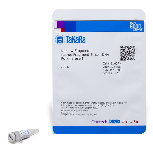 Klenow Fragment for Sequencing (Large Fragment E. coli DNA Polymerase I) 2140AK - Cloning - Takara Bio