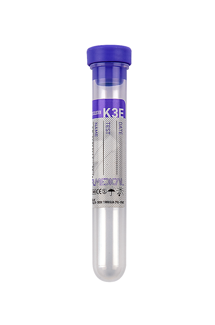 Automed® Blood Collection Tubes with K3 EDTA, 2-3 ml blood (22124)