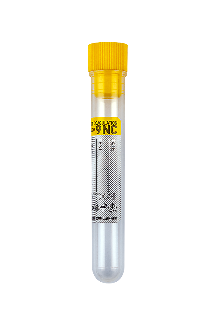 Sodium Citrate Tubes for Coagulation, 0.25-0.5 ml, yellow cap (22259)