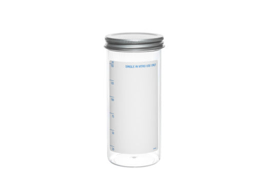 MULTIPURPOSE CONTAINER, PS, CLEAR - 150 ml / Metal Screw Cap / 20 pcs./bag, Plain Label, Aseptic - Greiner Bio-One (225180)