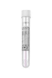 Separmed® Serum Tubes with Granules Separators, PMMA, white cap (22632)