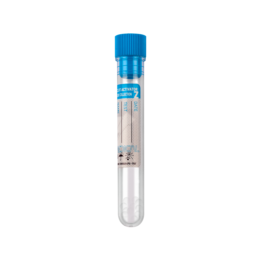 Separmed® Serum Tubes with Granules Separators and Clot Activator, PMMA (22682)