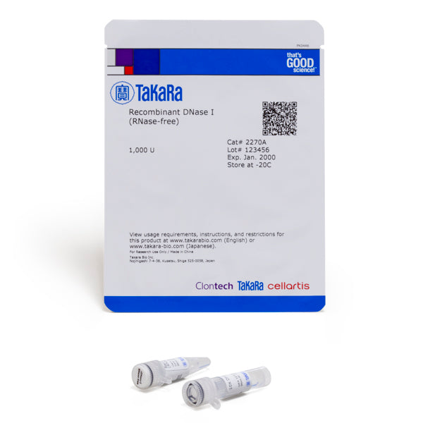 Recombinant DNase I (RNase-free) 2270A - Cloning - Takara Bio