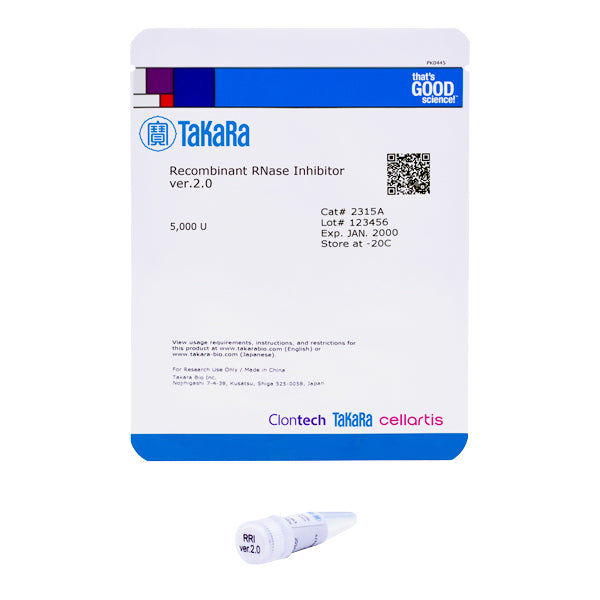 Recombinant RNase Inhibitor ver.2.0 2315A - mRNA and cDNA synthesis - Takara Bio