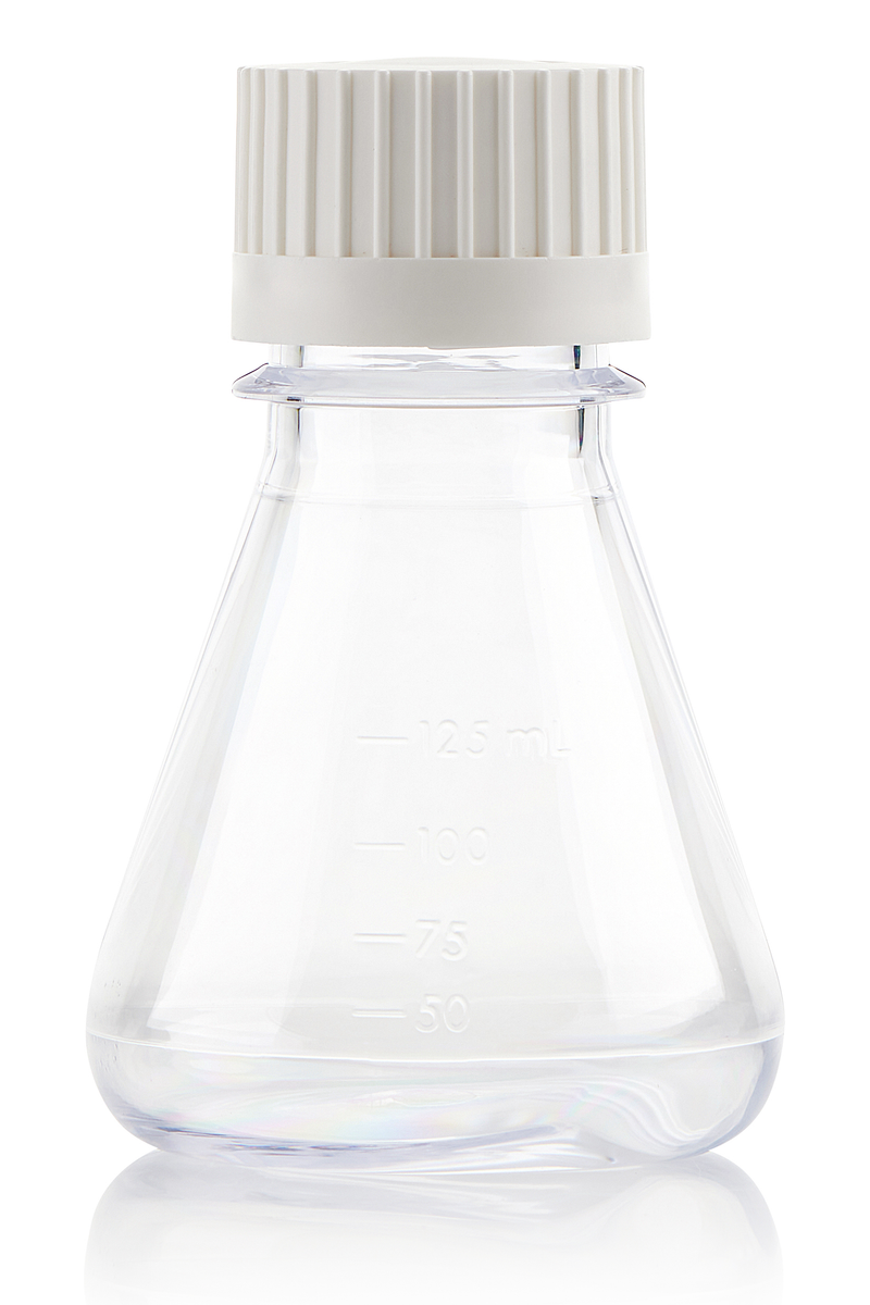 EZBio®pure Erlenmeyer Shaker Flask, PC, VersaCap® 38-430 (248-1111-FLS) — Foxx Life Sciences