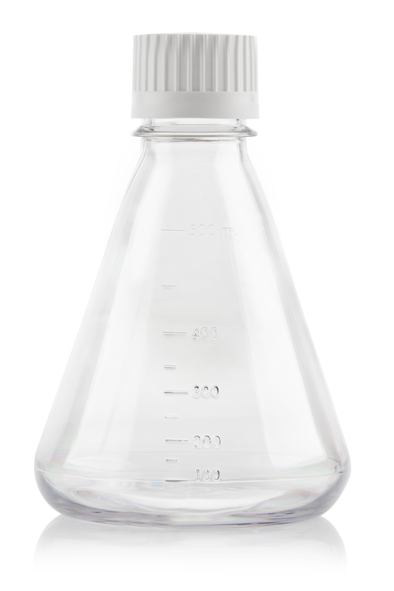 EZBio®pure Erlenmeyer Shaker Flask, PC, VersaCap® 38-430 (248-1111-FLS) — Foxx Life Sciences