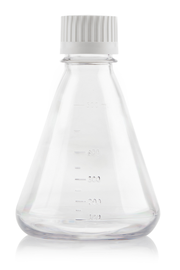 EZBio®pure Erlenmeyer Shaker Flask, PC, VersaCap® 38-430 (248-1111-FLS) — Foxx Life Sciences