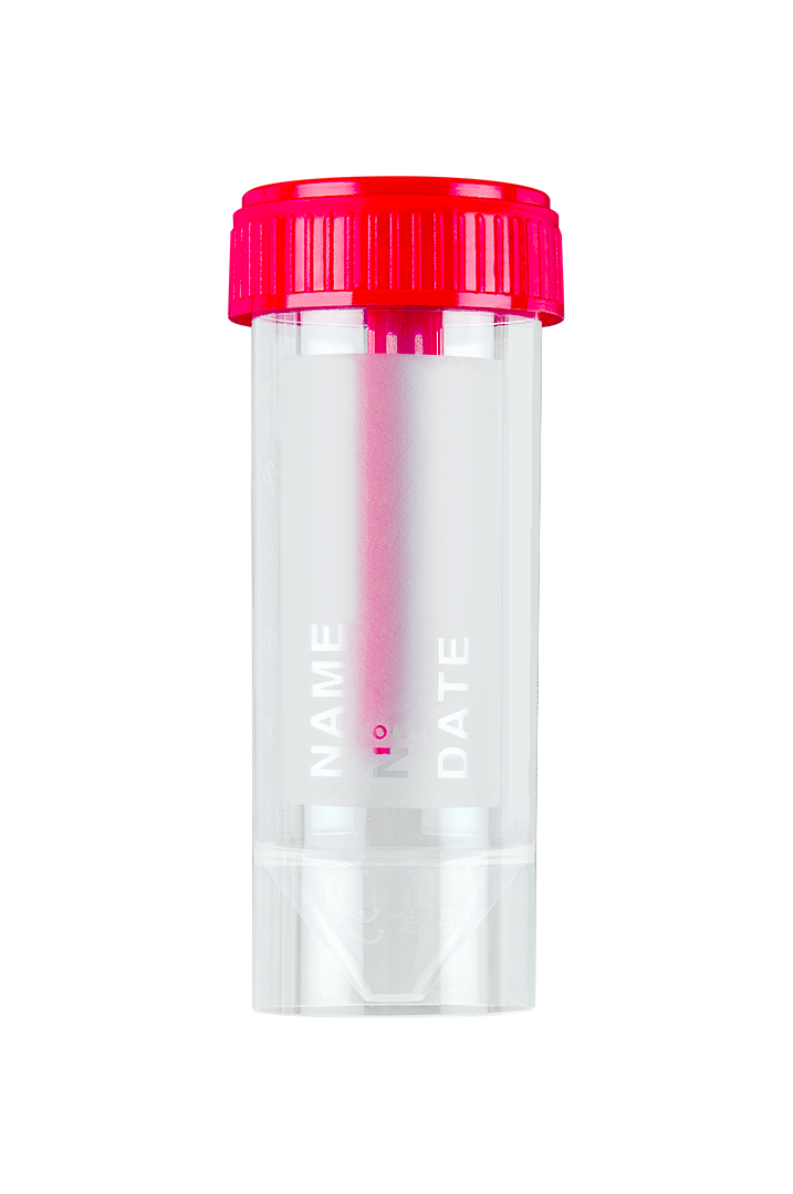 Coprotainer® Stool Containers with Frosted Label, Polypropylene, 30 ml (25133)