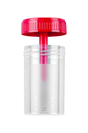 Coprotainer® Stool Containers with Frosted Label with Screw Cap Apart, Polypropylene, 60 ml (25160)