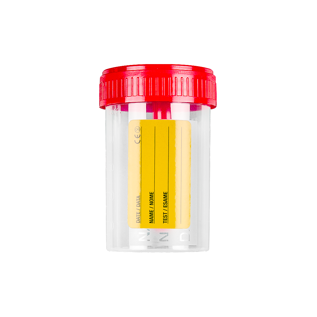 Coprotainer® Stool Containers with Paper Label, Polypropylene, 60 ml (25164E)