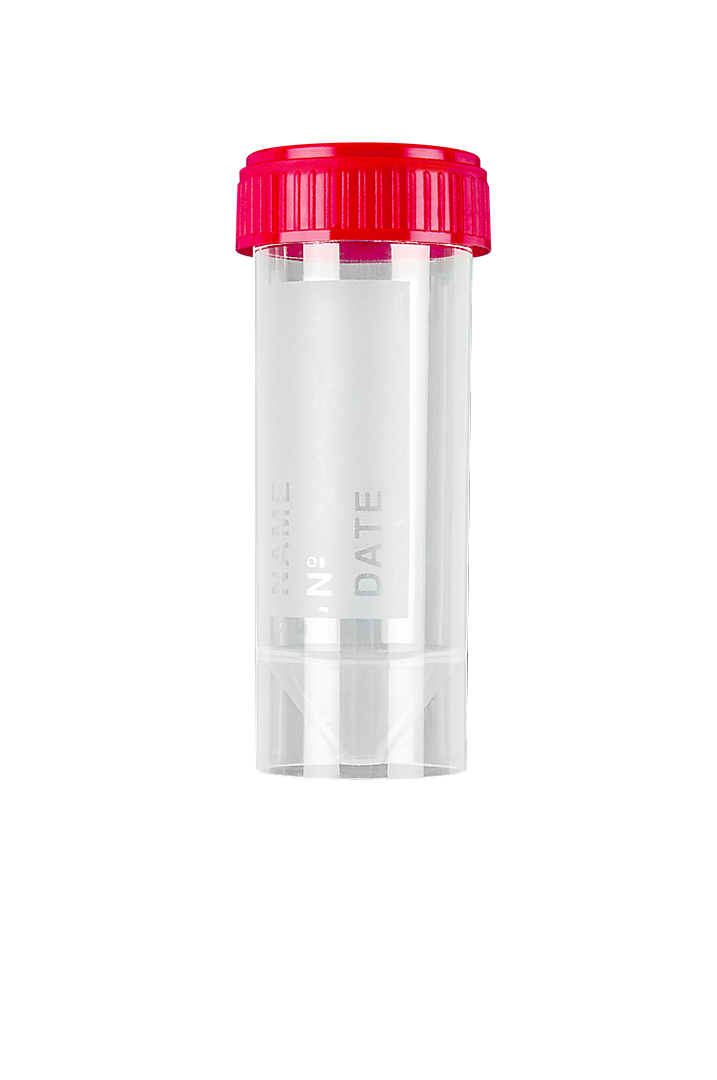 Urintainer® Urine Containers with Frosted Label, Polypropylene, 30 ml (25173)