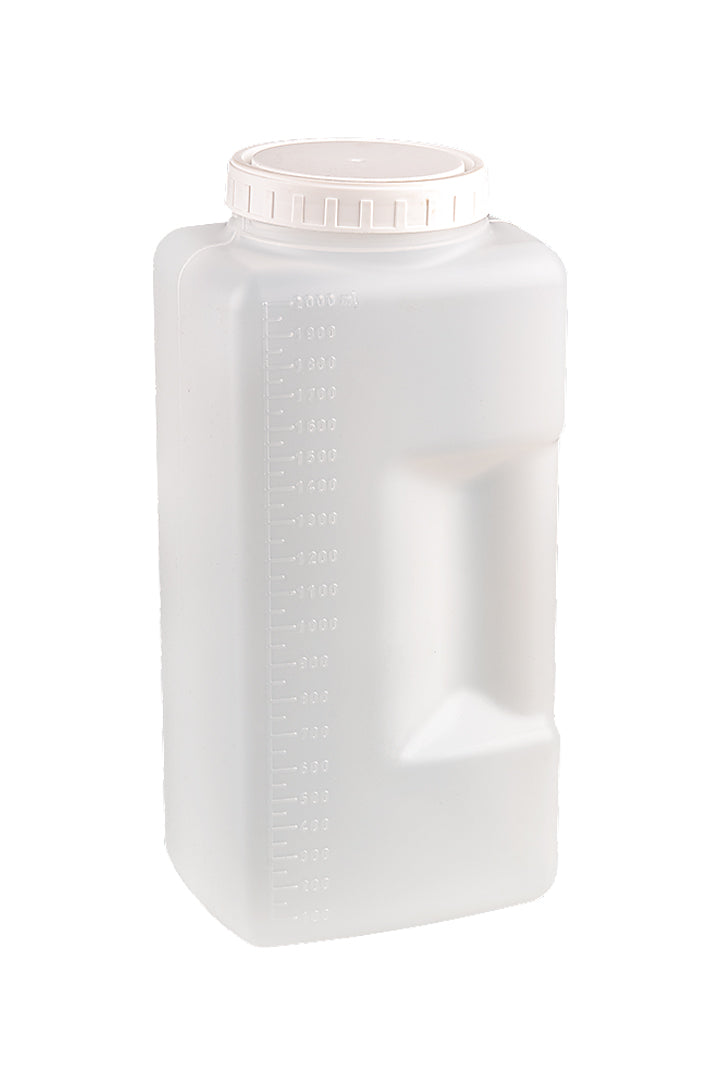 Urintainer® 24h Urine Containers with Ergonomic Handle 2000 ml, Polyethylene (25303)